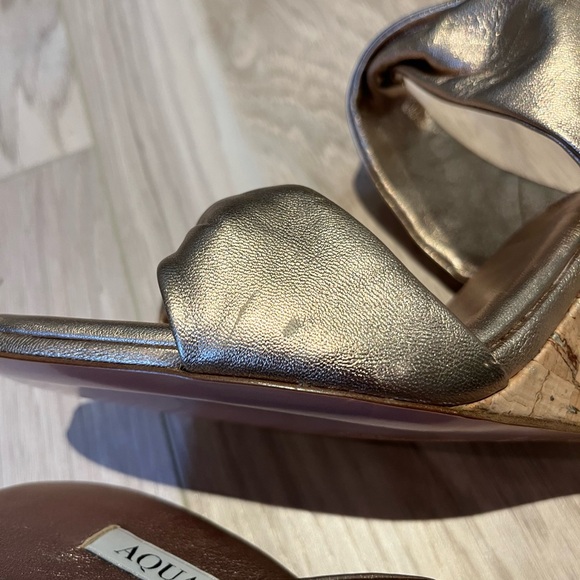 Aquazzura Twist Wedge 85 size 42 - Picture 9 of 10